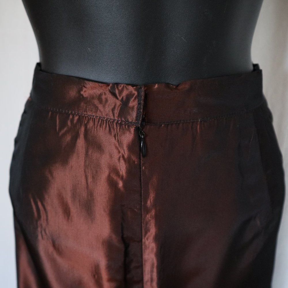 Gigi Clark Elegant Silk Bustier & Long Skirt Set - Picture 8 of 11